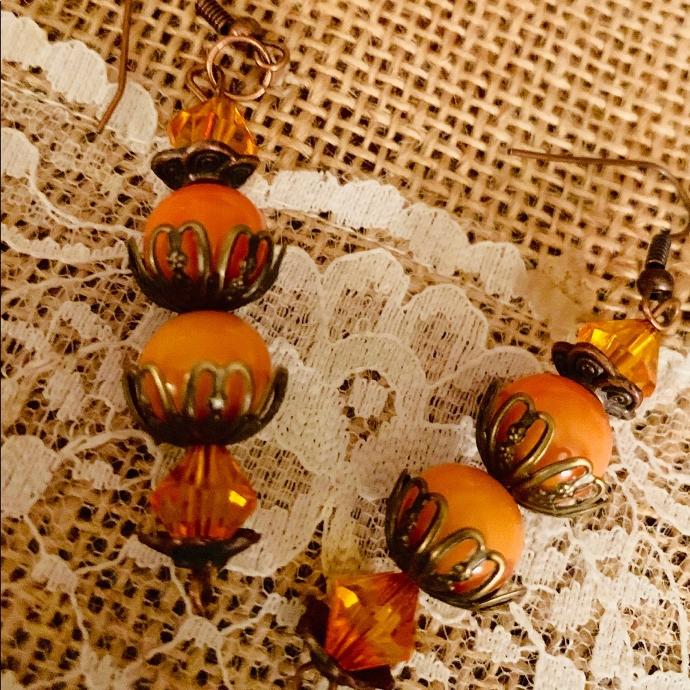 Orange you glad earrings